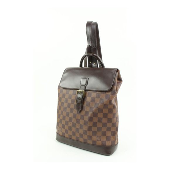 Louis Vuitton Damier Ebene Soho Backpack s210lv61 main image 5